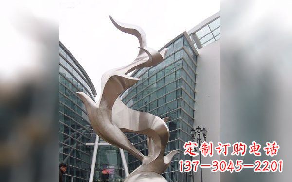 宁波不锈钢鸽子雕塑