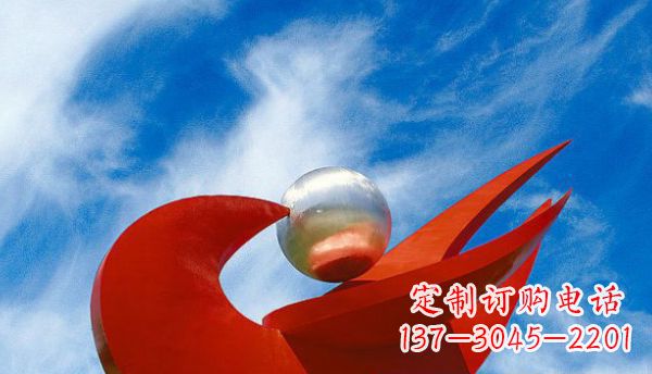 宁波不锈钢抽象鸽子广场雕塑