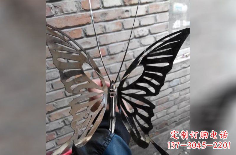宁波精美不锈钢蝴蝶雕塑