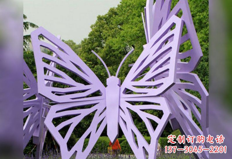 宁波不锈钢蝴蝶雕塑美丽永恒
