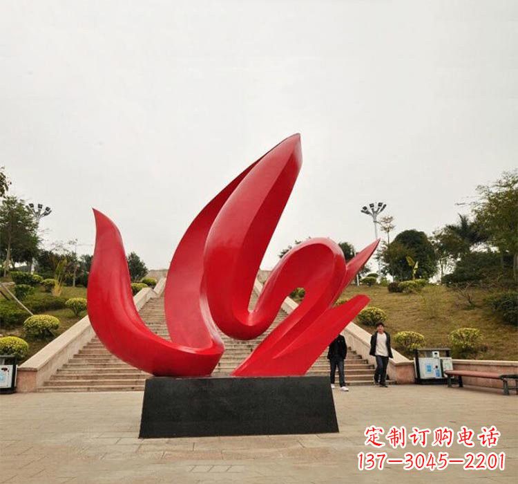 宁波不锈钢火苗雕塑艺术之灵感