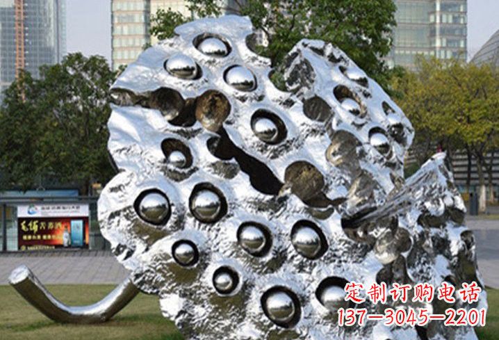 宁波不锈钢莲蓬雕塑以美观与耐久性著称