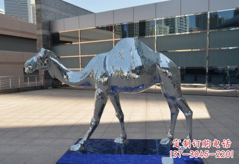 宁波不锈钢骆驼雕塑