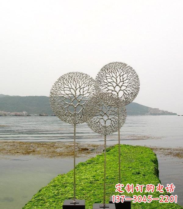 宁波不锈钢蒲公英雕塑抽象美的象征