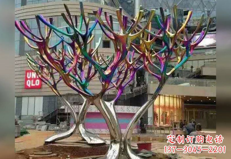宁波不锈钢树枝雕塑自然的美丽