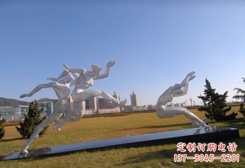 宁波不锈钢运动员雕塑