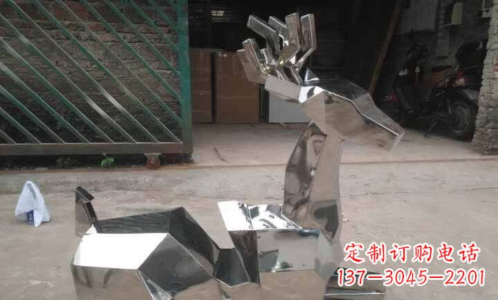 宁波不锈钢鹿雕塑艺术之美