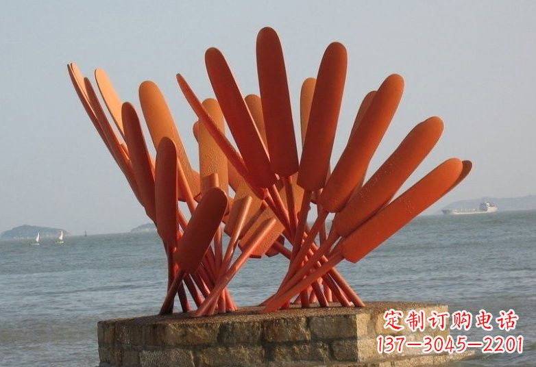宁波不锈钢船桨雕塑