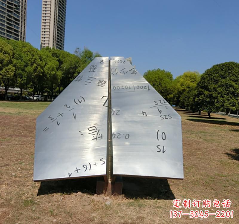 宁波不锈钢飞机雕塑传承艺术与科技的完美结合