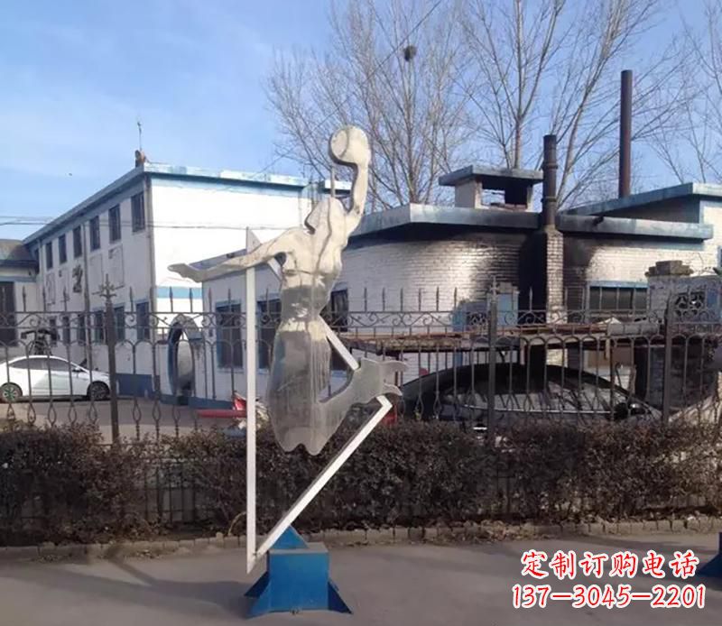 宁波制作不锈钢高尔夫雕塑