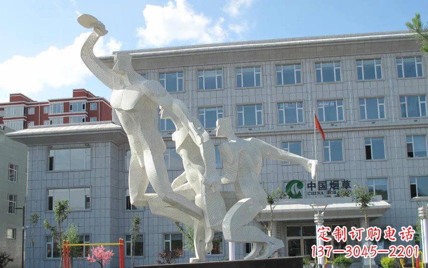 宁波不锈钢乒乓球雕塑精美绝伦