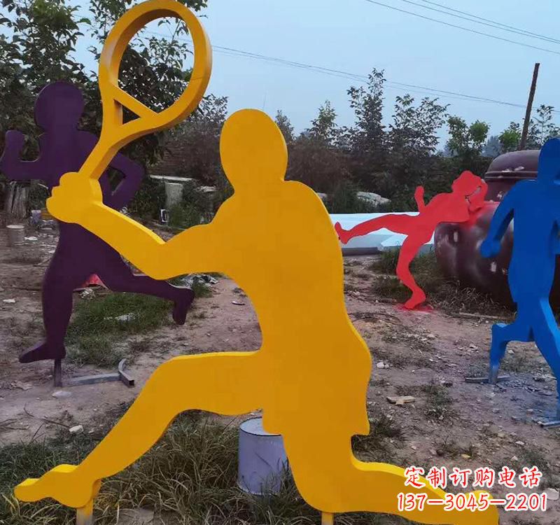 宁波不锈钢羽毛球雕塑精致、经典、美观