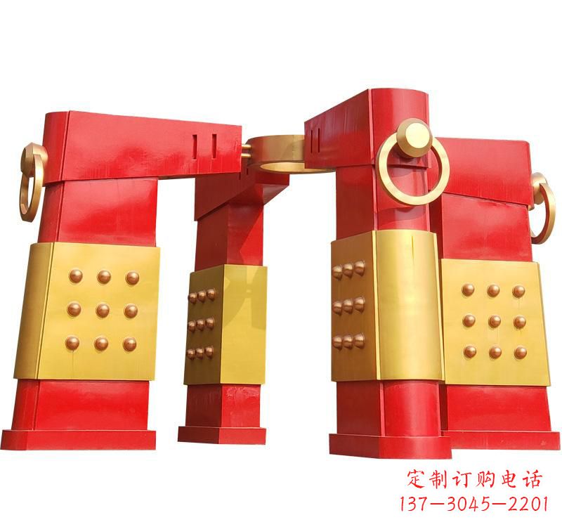 宁波不锈钢大型拱门雕塑——传承文化精髓