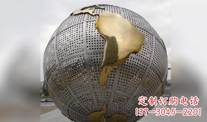 宁波不锈钢地球雕塑传承人类文明的精神象征