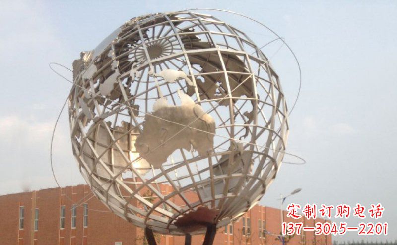 宁波不锈钢地球雕塑——一件集美丽与坚固于一身的艺术品