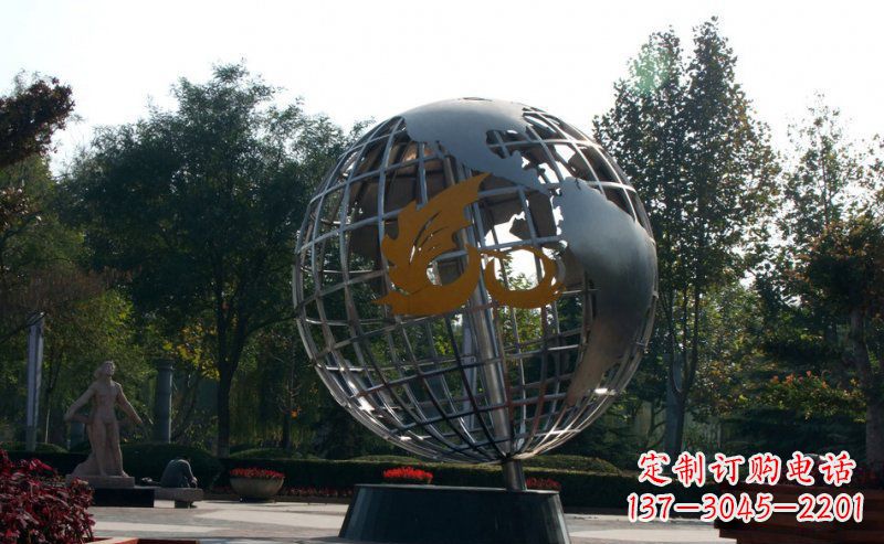 宁波不锈钢地球雕塑一件具有意义的艺术品