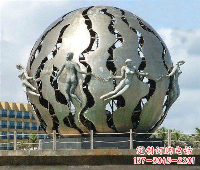 宁波不锈钢地球雕塑一座精致而又充满着力量的艺术作品