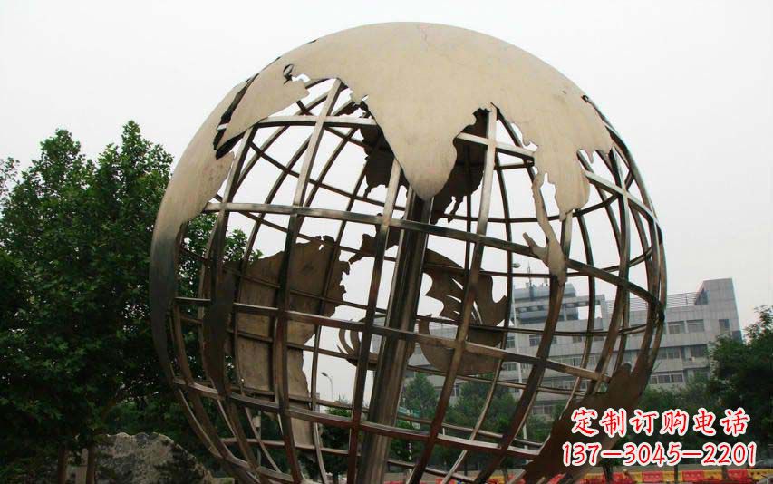 宁波不锈钢地球雕塑精彩的艺术景观