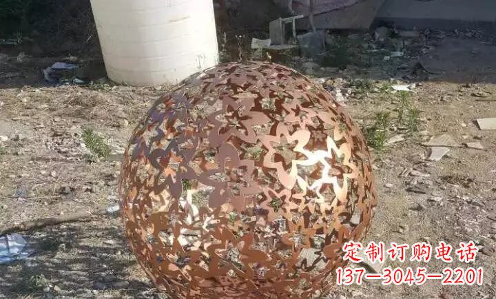 宁波不锈钢地球仪雕塑精美的艺术装饰