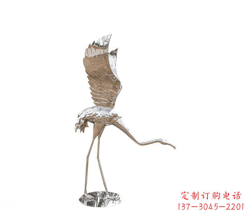 宁波不锈钢火烈鸟雕塑灿烂耀眼的艺术之作