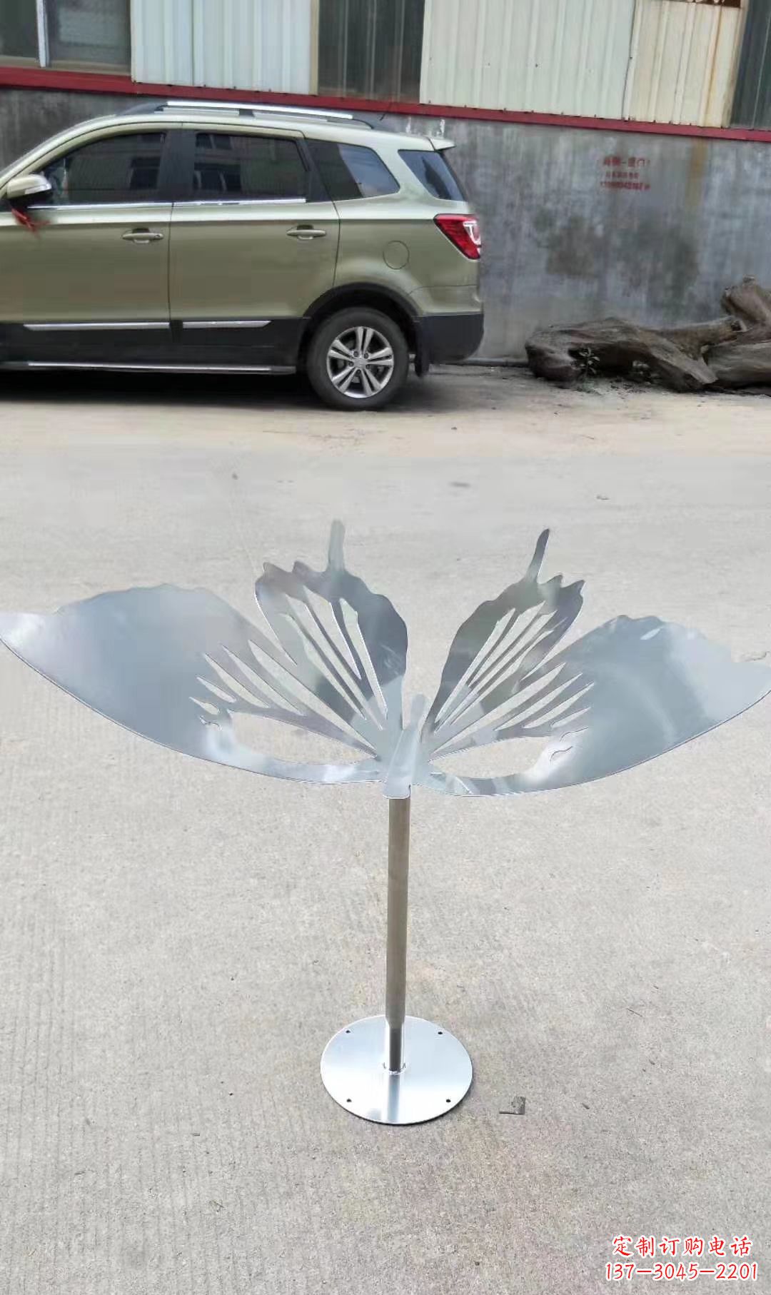 宁波绚丽精美的不锈钢蝴蝶雕塑