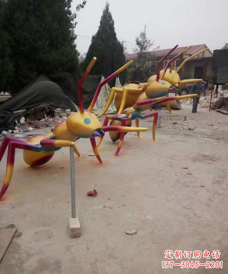 宁波精美的不锈钢蚂蚁雕塑