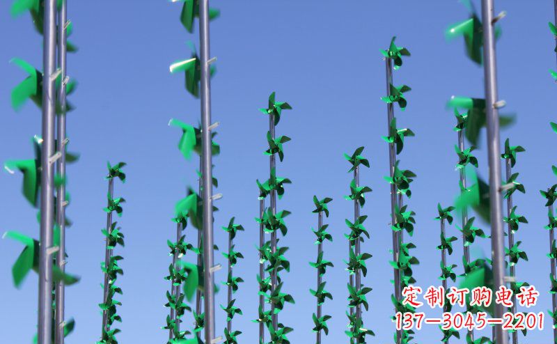 宁波不锈钢风车雕塑灵动而又精致