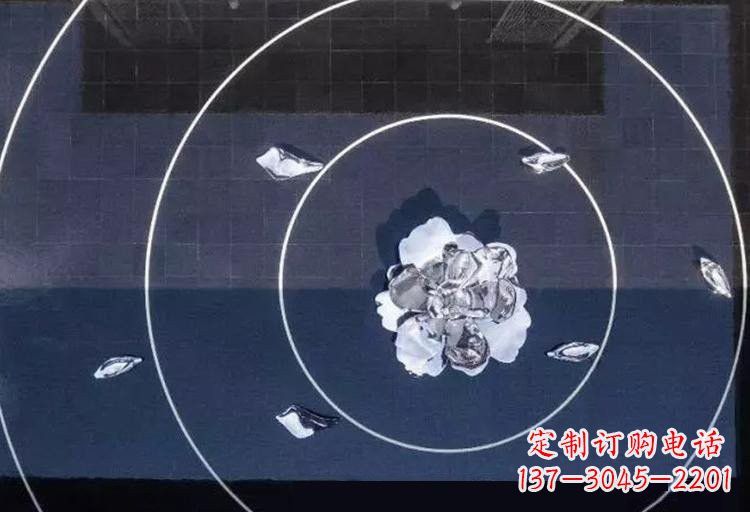 宁波不锈钢莲花雕塑——给公园增添一抹绚丽