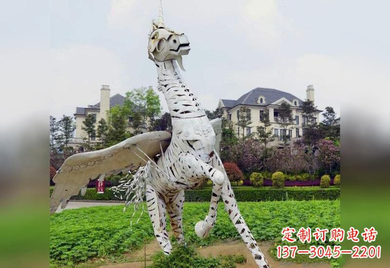 宁波不锈钢独角兽雕塑