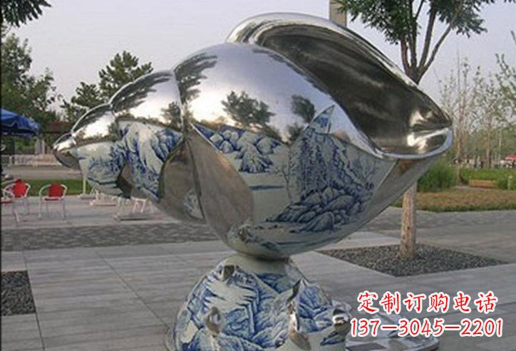 宁波不锈钢海螺雕塑艺术的精美结晶