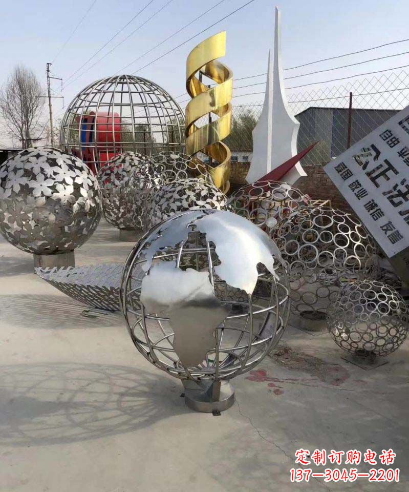 宁波不锈钢地球雕塑融合艺术与自然的完美结合