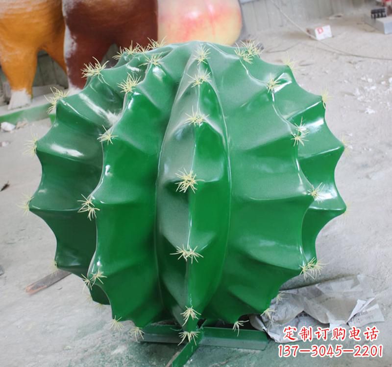 宁波不锈钢仙人掌雕塑给公园景观增添灵动之美