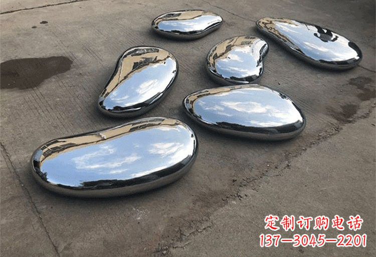 宁波不锈钢水滴雕塑让公园更加美丽