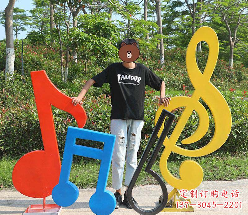 宁波不锈钢公园音符雕塑——精美绝伦