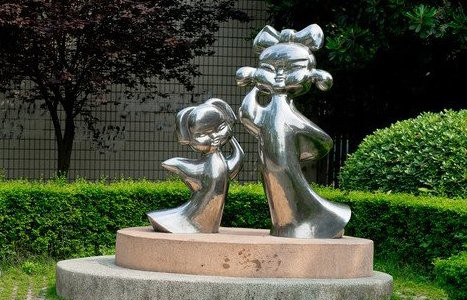 宁波不锈钢古代儿童雕塑让每个孩子都有一个家