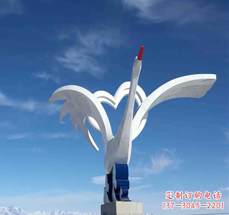宁波仙鹤雕塑传承中国传统文化