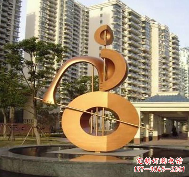 宁波不锈钢葫芦乐器雕塑精致的艺术瑰宝