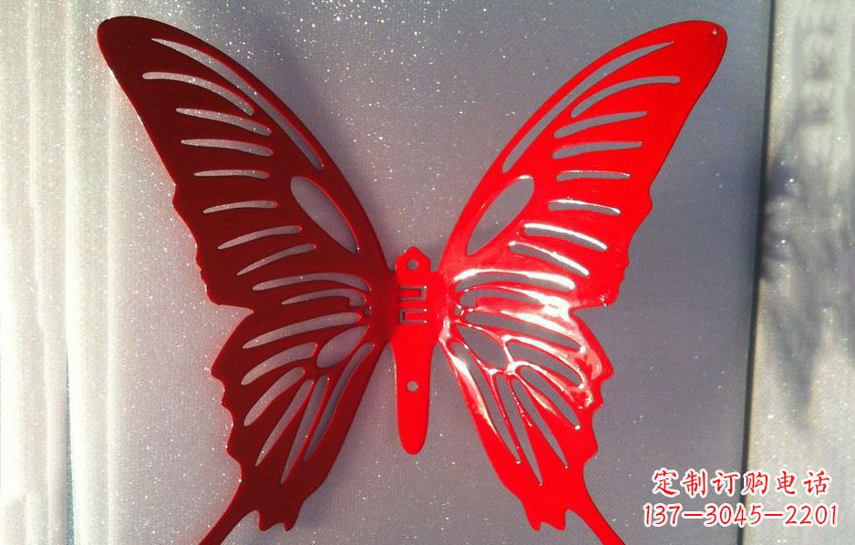 宁波不锈钢蝴蝶雕塑让蝴蝶飞跃展现灿烂美丽