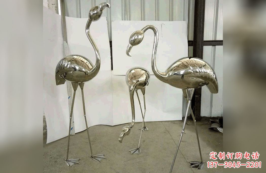 宁波不锈钢火烈鸟——雕塑之美