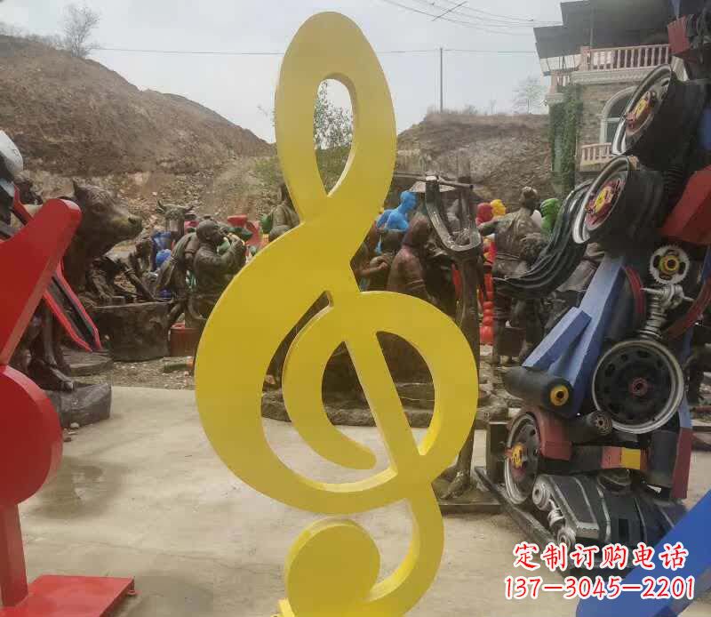 宁波不锈钢音符雕塑美丽而持久的艺术