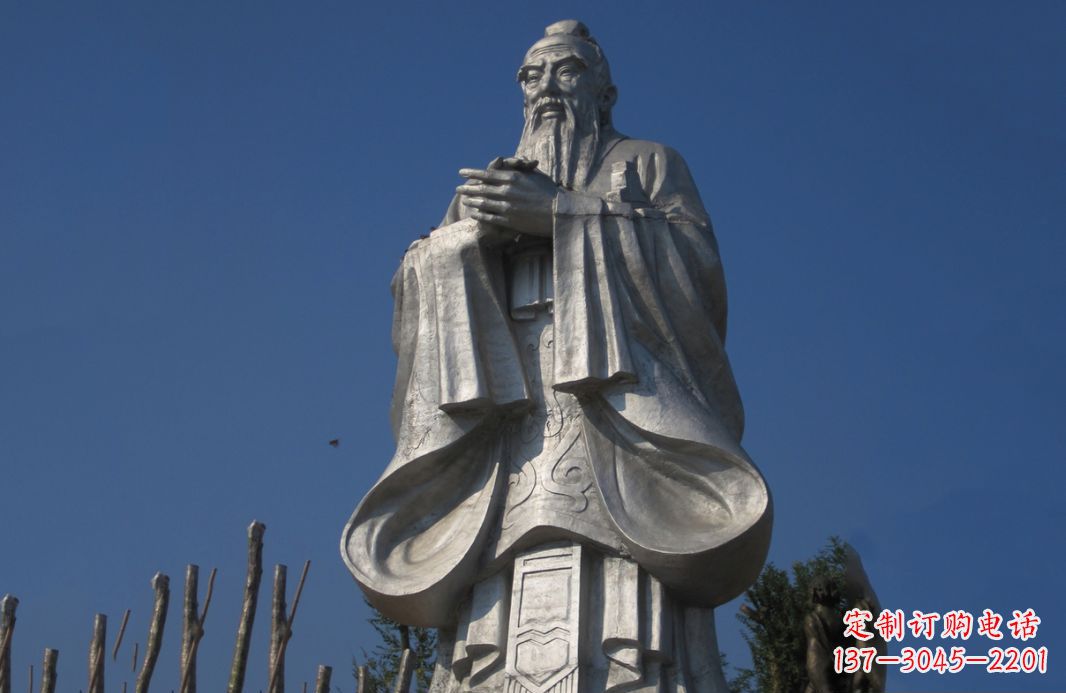 宁波不锈钢孔子人物雕塑——传承中华文化的精神象征