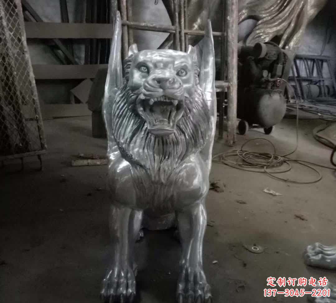 宁波不锈钢老虎雕塑