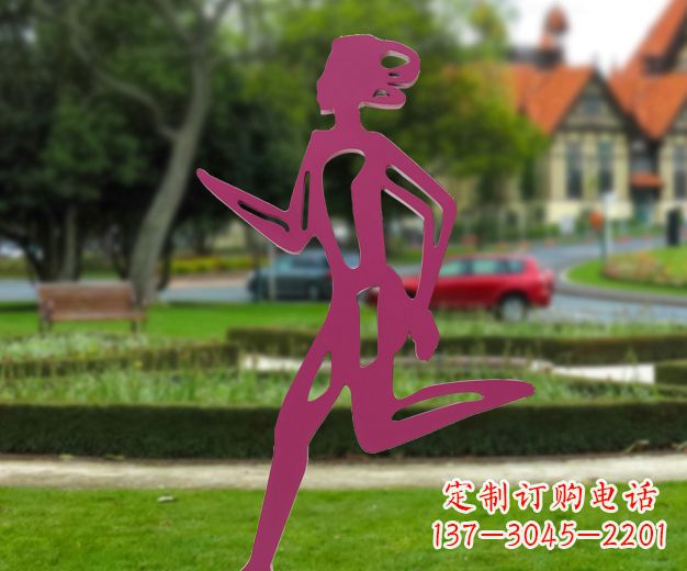 宁波精美不锈钢女人雕塑