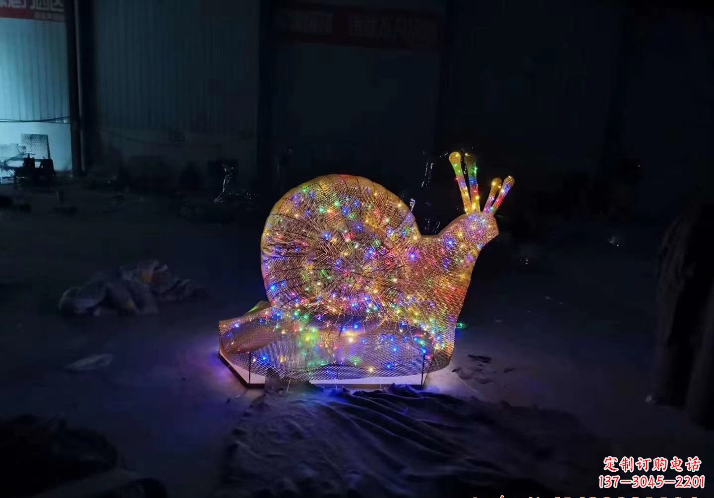 宁波不锈钢镂空蜗牛雕塑精致美观的艺术品