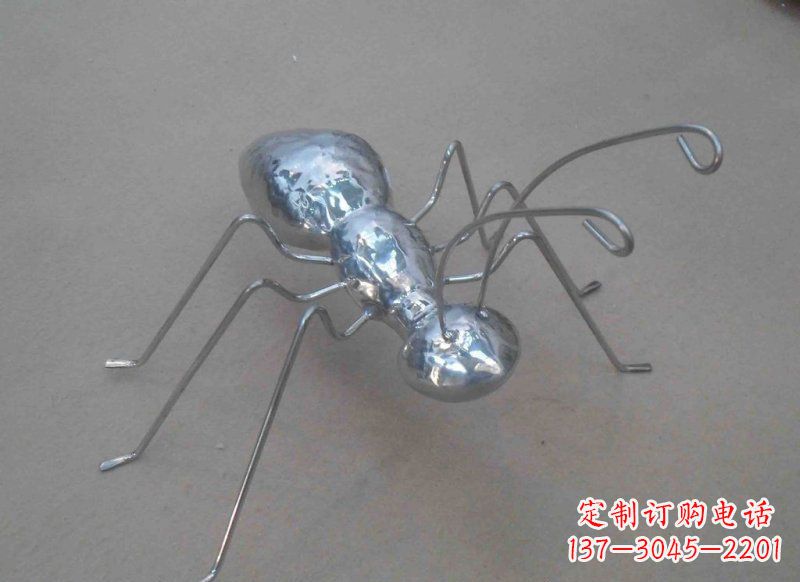 宁波不锈钢蚂蚁公园动物雕塑一种具有艺术价值的蚂蚁雕塑