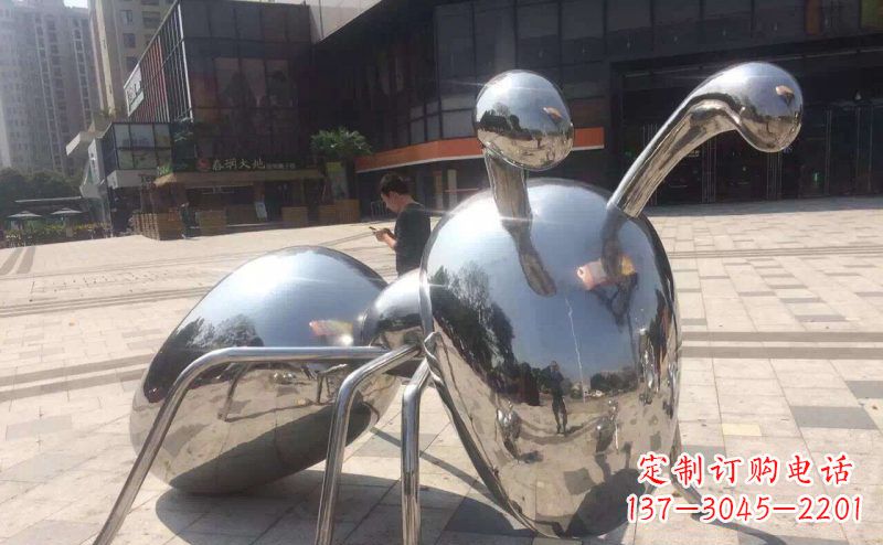 宁波不锈钢蚂蚁景观雕塑