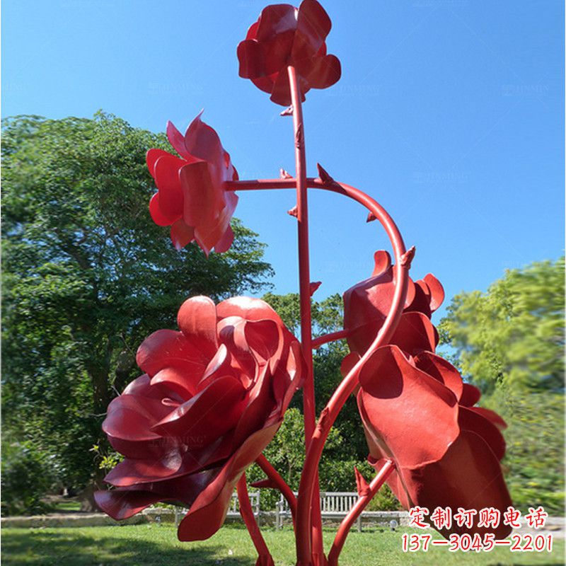 宁波玫瑰雕塑艺术的精美表达