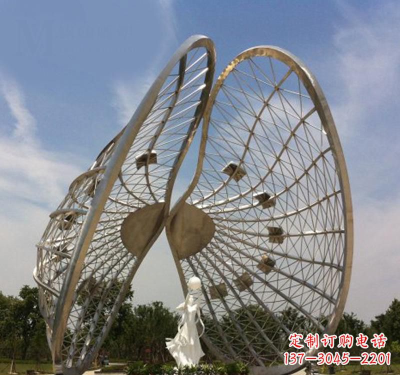 宁波不锈钢美陈贝壳雕塑精美的艺术品