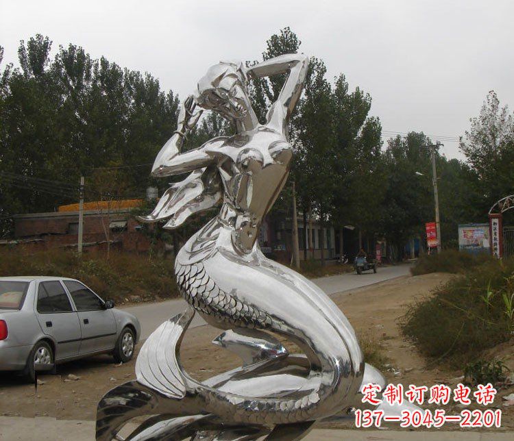 宁波海豚雕塑——精美的艺术品