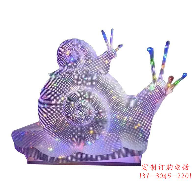 宁波不锈钢蜗牛雕塑一件精美的艺术品